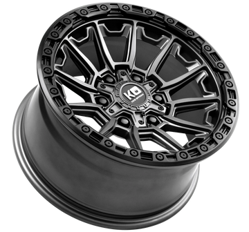 King Warrior Wheels In Matte Titanium